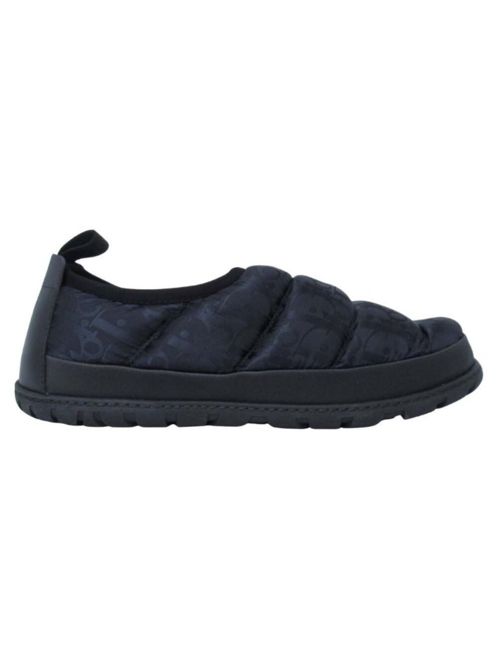 Dior Homme Snow Slipper Padded Slip on Shoes 43 Black - Picture 4 of 9